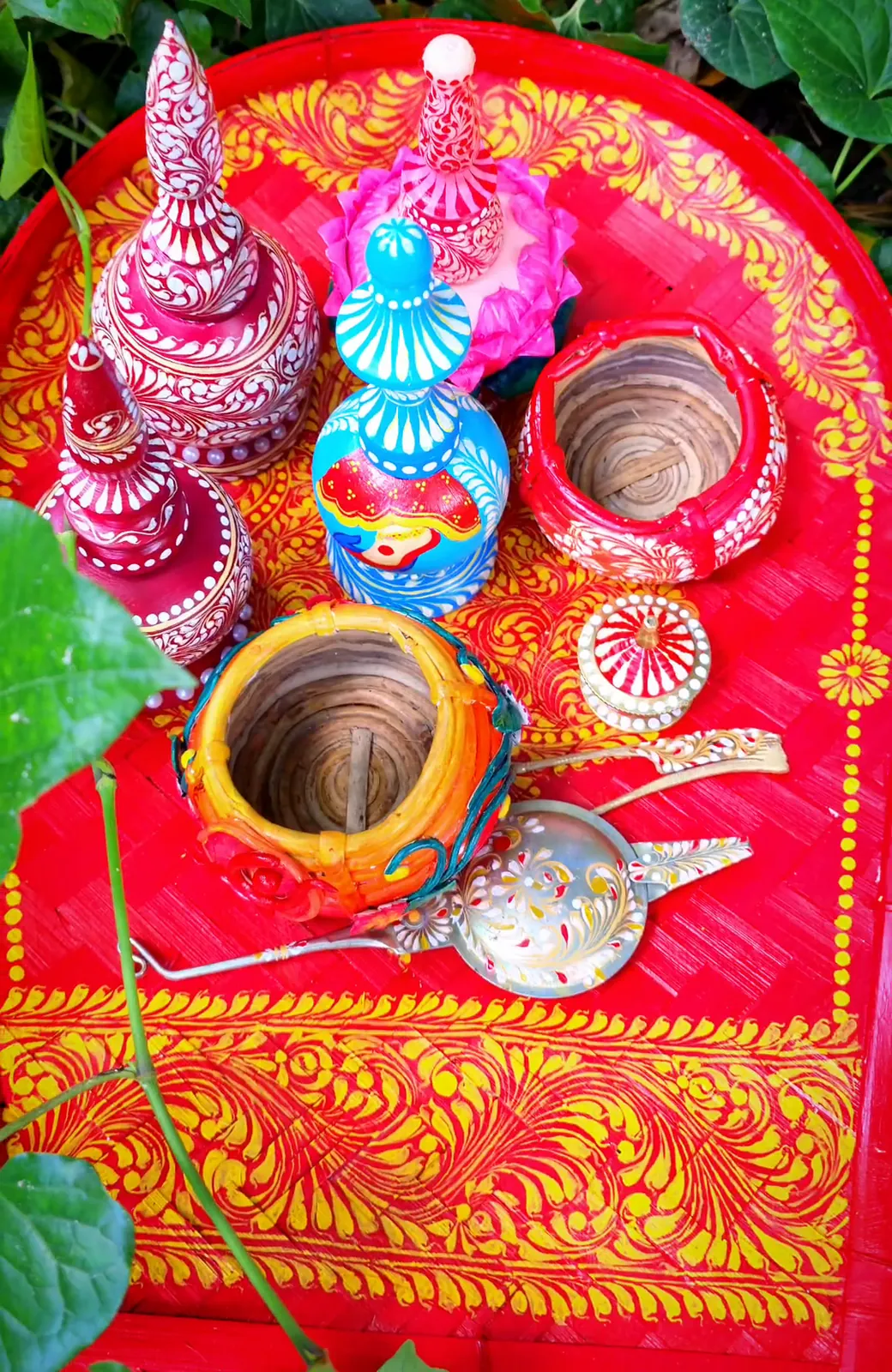 Kunke (কুনকে), hand-painted by Parineeta